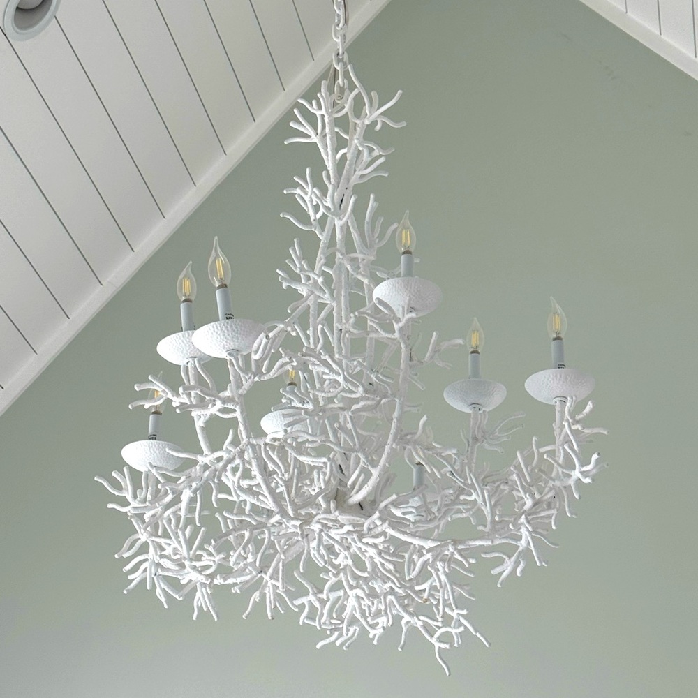 Elegant White Chandelier Serena & Lily